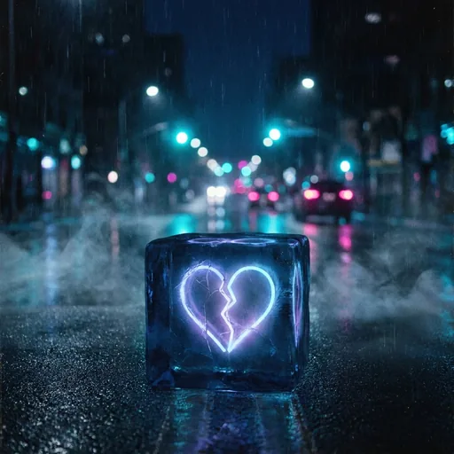 Cover art for Waiting for the Right Love, made with Lyrixsa AI.