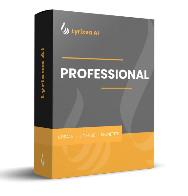 The Lyrixsa Professional software box
